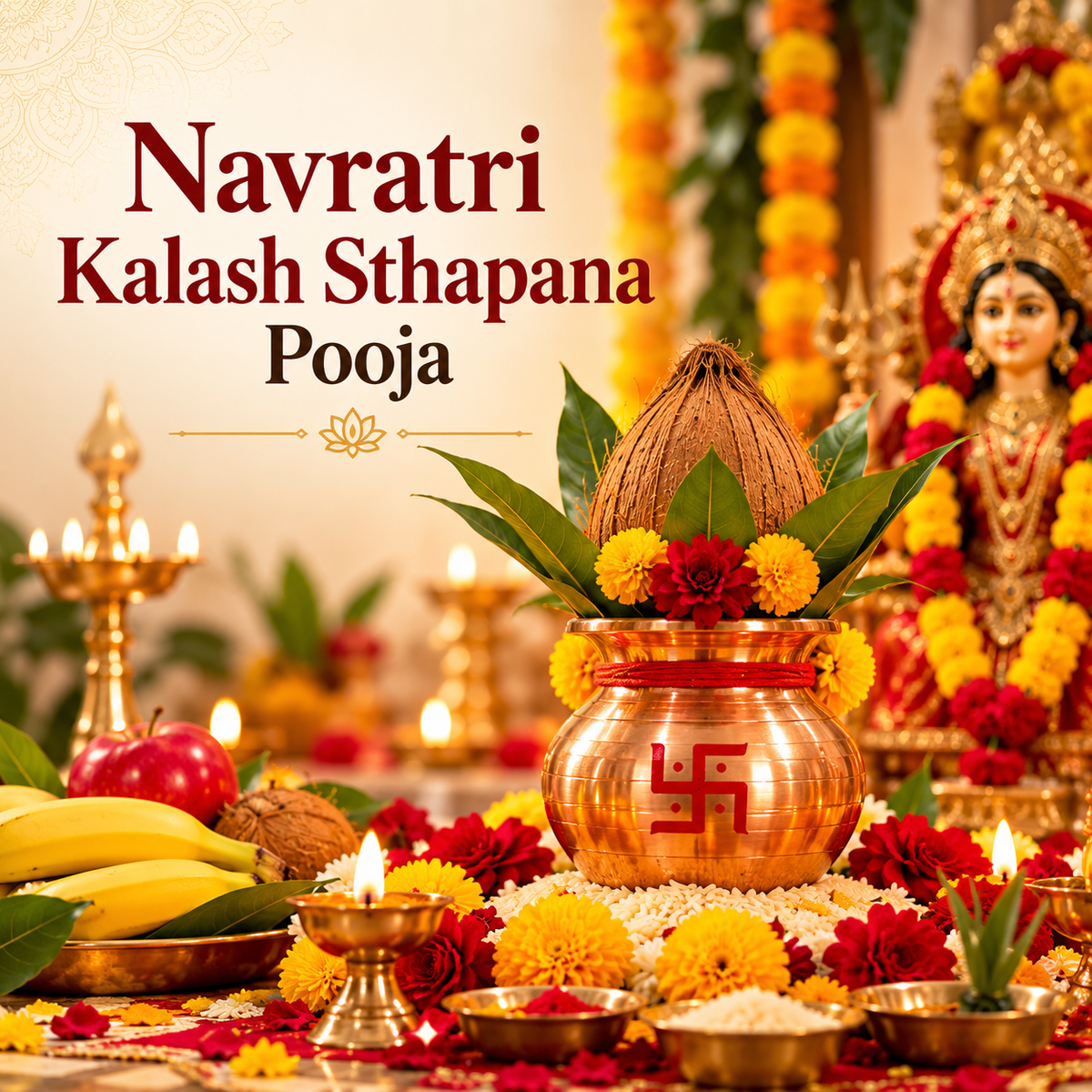 Navratri Kalash Sthapana Pooja