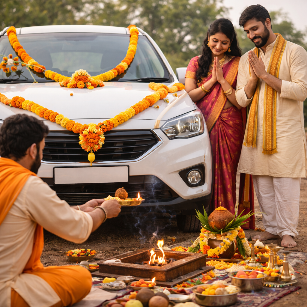 New Vehicle Pooja