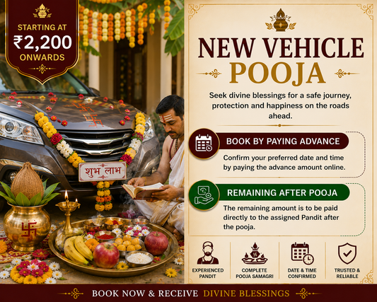 New Vehicle Pooja