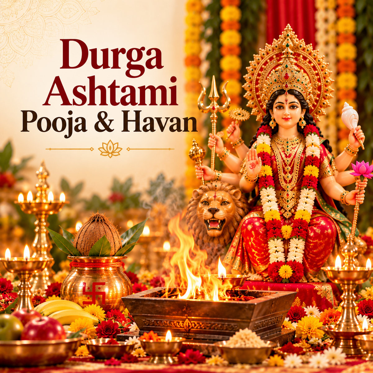 Durga Ashtami Pooja & Havan