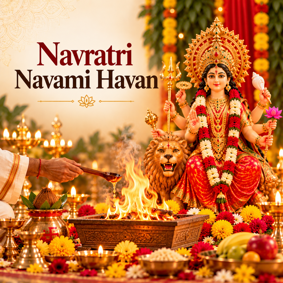 Navratri Navami Havan