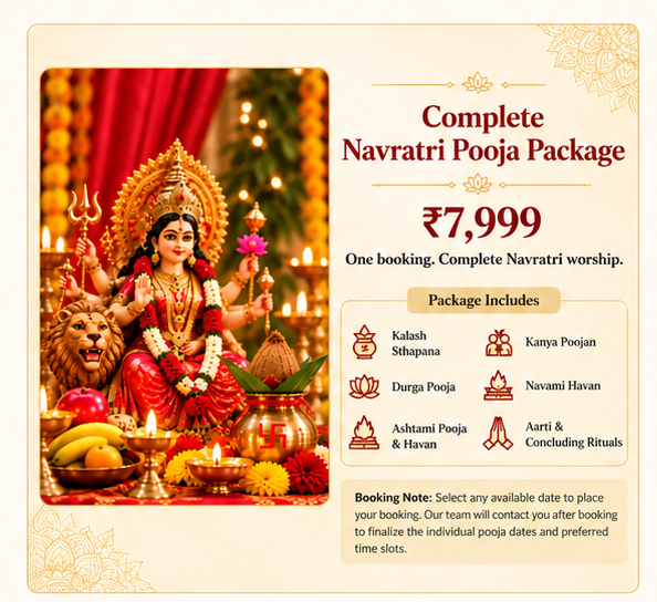 Complete Navaratri Package (Advance Booking)